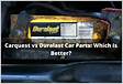 Duralast vs Carquest Which Is Better